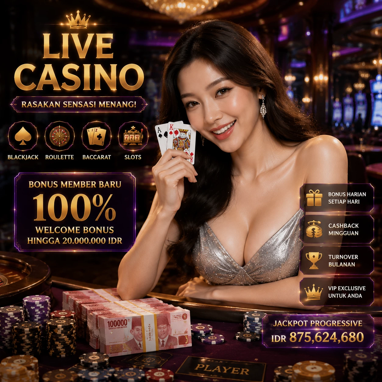 Interface aplikasi setelah instalasi berhasil
